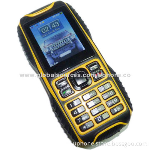 Manufacturer Cheapest Waterproof Dual-mode Mobile Phones with 240 x 320 Pixels Resolution